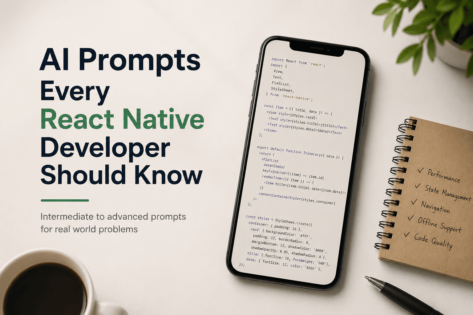 AI Prompts Every React Native Developer Should Know